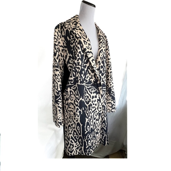 Pedro Lourenco Leopard Trench Coat 42 / M - Picture 4 of 15